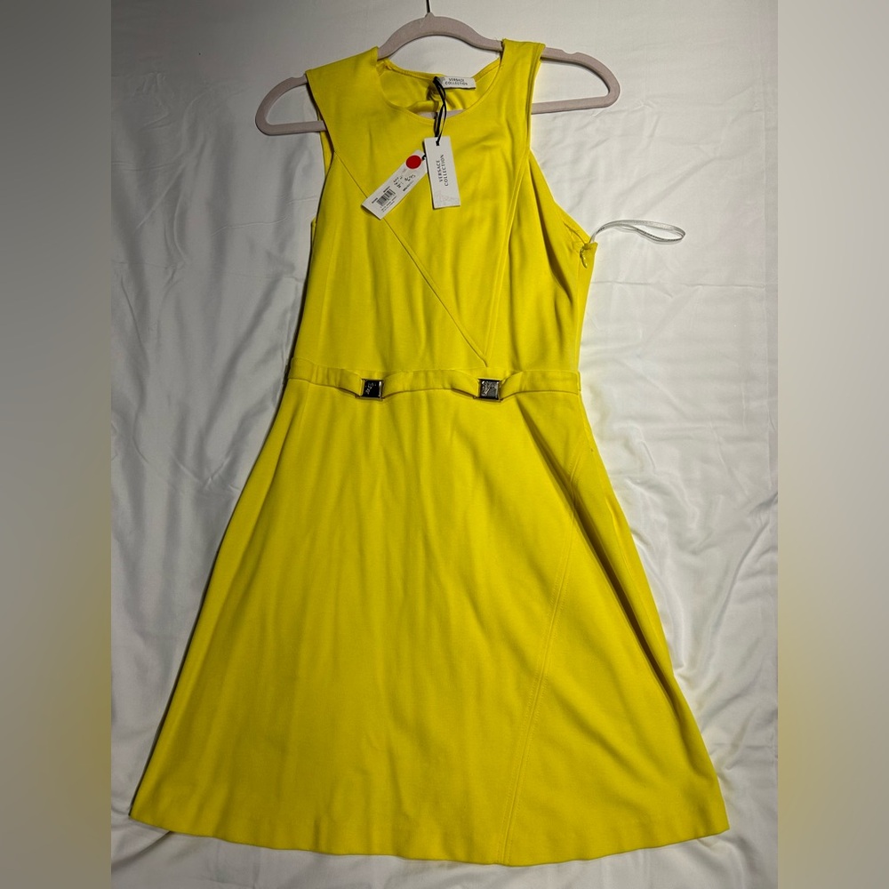 Versace Collection Yellow Dress